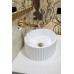 Boheme Monaco Раковина мебельная овальная 50х35х14h см, цвет: белый 878-WM