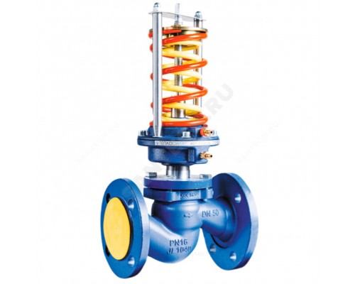 Регулятор переп чуг RDT Ду65 Ру16 фл Рп0.24-3 Kvs50 Теплосила RDT-1.2-65-50