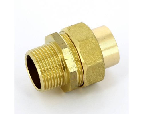 Муфта с разъемным соединением пайка-Н с коническим уплотнением VIEGA 28х1"