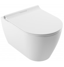 SP26SL Sapphire унитаз подвесной, безободковый, с тонким сиденьем с микролифтом, Serel SP26SL