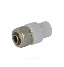 Ниппель PP-R бел комб Дн20х16 нр пайка/обж PE-X/RT VALFEX 10142016
