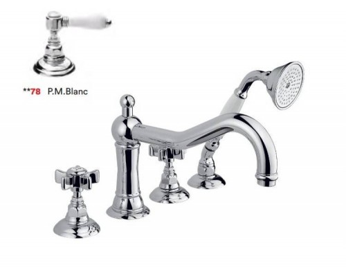 Смеситель для ванны и душа, Nicolazzi, P.Mont Blanc, цвет-Chrome Смеситель для ванны и душа, Nicolazzi, P.Mont Blanc, цвет-Chrome