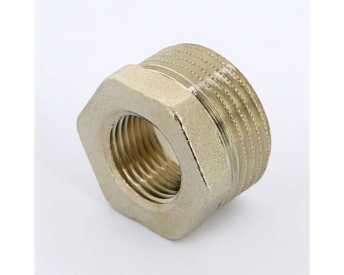 Футорка НВ никелированная UNI-FITT 1/4"x1/2" Футорка НВ никелированная UNI-FITT 1/4"x1/2"
