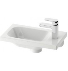 Умывальник CHROME 400 правый белый с отверстием XJGP1100000