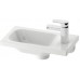 Умывальник CHROME 400 правый белый с отверстием XJGP1100000