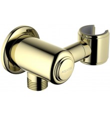 AQ2462PG КЛАССИК шланговое подсоединение с держателем, полир. золото AQ2462PG