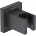 AQ2401MB держатель ручного душа, матовый черный AQ2401MB