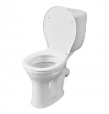 1P3016S0000BF Унитаз-компакт Виктория белый, сидение полипропилен (арт. 188016S0020B0), кос вып 1.P301.6.S00.00B.F