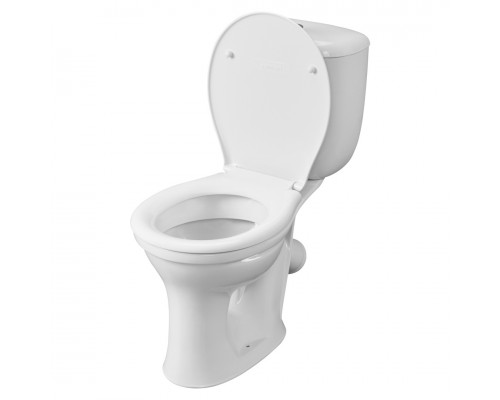 1P3016S0000BF Унитаз-компакт Виктория белый, сидение полипропилен (арт. 188016S0020B0), кос вып 1.P301.6.S00.00B.F