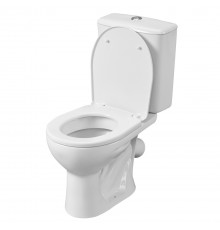 1P4008S0000BF Унитаз-компакт Орион белый, сидение полипропилен (арт. 188008S0020B0), кос вып 1.P400.8.S00.00B.F