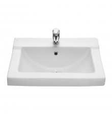 131108S0011B0 Умывальник Орион с переливом белый 572х424 1.3110.8.S00.11B.0