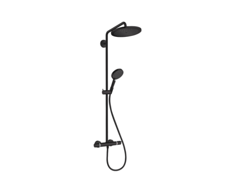 Душевая стойка, Hansgrohe, Croma Select S, цвет-чёрный матовый Душевая стойка, Hansgrohe, Croma Select S, цвет-чёрный матовый