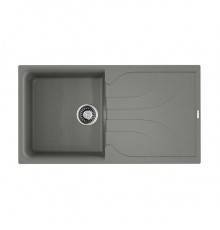 Omoikiri Yasugata 100-GR Кухонная мойка Tetogranit 100x50 см, цвет: leningrad grey 4993568