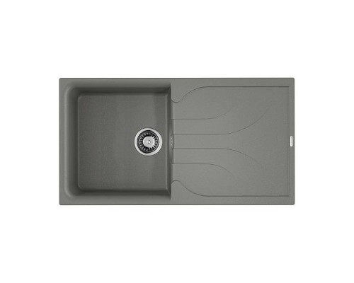 Omoikiri Yasugata 100-GR Кухонная мойка Tetogranit 100x50 см, цвет: leningrad grey 4993568