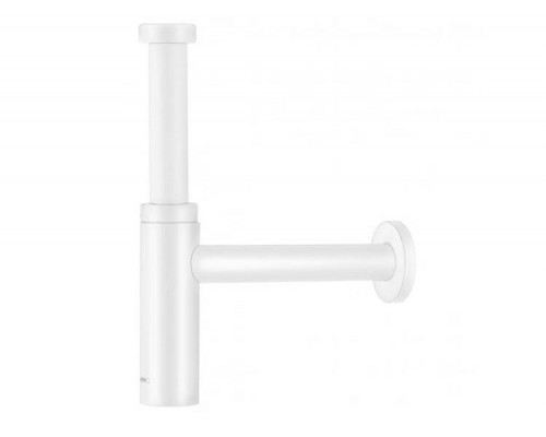 Сифон, Hansgrohe, Flowstar S, для раковины, бутылочный, 1 1/4, цвет-матовый белый