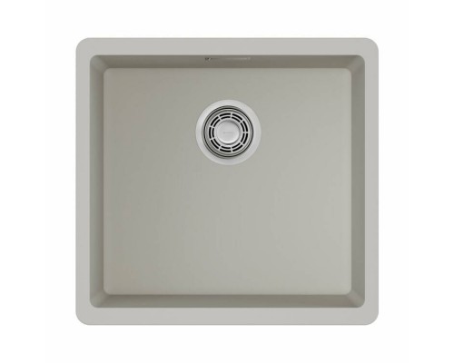 Мойка, OMOIKIRI, Kata, шгв 440-420-220, отверстия для смесителя-отсутствуют, цвет-пастила