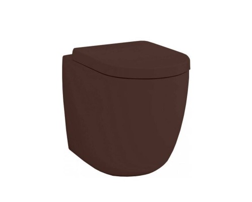 Унитаз, Artceram, File 2.0, приставной, шгв 370-530-420, цвет-Brown cocoa