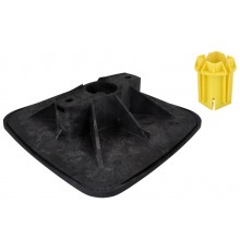 Кровельная опора, BIS Yeti, (BUP), 335x335 мм, с антивибрационным ковриком