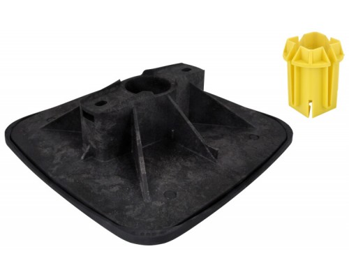 Кровельная опора, BIS Yeti, (BUP), 335x335 мм, с антивибрационным ковриком