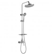 LM0460CLINARAСмеситель для душа с верхней душевой лейкойТропический дождь хром LM0460C