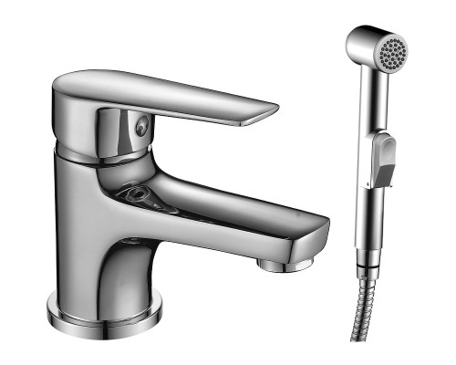 S35-15 Смеситель одноручный (35мм) монолитный для умывальника и биде, хром S35-15