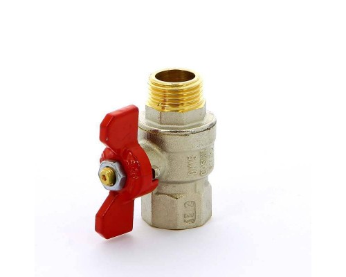 Кран шаровой НВ SCIROCCO бабочка TIEMME 1/2" Кран шаровой НВ SCIROCCO бабочка TIEMME 1/2"