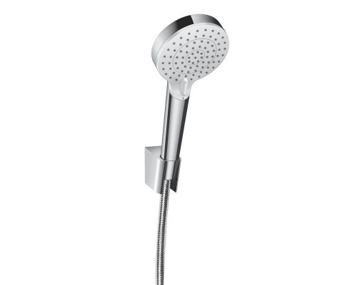 Душевой гарнитур HansGrohe HG Crometta Vario с держателем и шлангом 160 см белый/хром