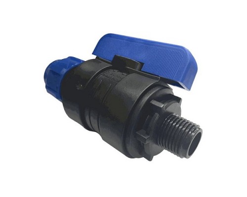 Кран шаровой компресс Дн20х1/2" НР Ру16 VALFEX 1210012620012