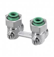 Узел нижнего подключения Standart line, E2/50 угловой, 3/4НР х 3/4НР (ст.арт. SX 10017)