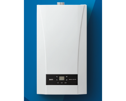 Котёл газовый настенный, Baxi, ECO NOVA 1.31F, обновленная серия, белый