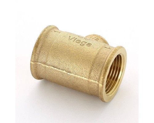 Тройник В бронза VIEGA 1"x1/2"x1" Тройник В бронза VIEGA 1"x1/2"x1"