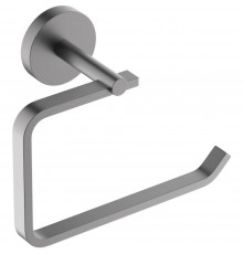 AQ4608BGM БЕТТА бумагодержатель квадратный, оружейная сталь (шлиф. черный хром) AQ4608BGM