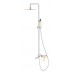 Boheme Q Душевая стойка с верхним душем 15х36х92h см, цвет: white 148-WG.2