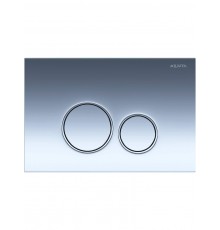 PNS-0000012 (005BQ) Панель смыва Хром ободок хром для INSP-0000001 Pneumo S (клавиши круглые) PNS-0000012