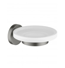 AQ4103BGM ЕВРОПА мыльница, оружейная сталь (шлиф. черный хром) AQ4103BGM