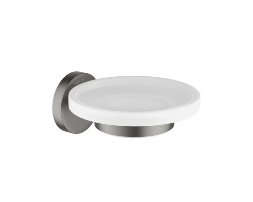 AQ4103BGM ЕВРОПА мыльница, оружейная сталь (шлиф. черный хром) AQ4103BGM