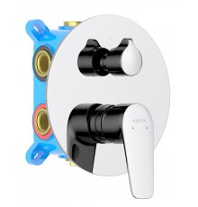 AQ1147CR БЕТТА смеситель для ванны, 3 режима (внешняя и скрытая часть) AQ1147CR