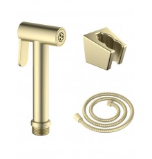 AQ2054BG гигиенический ручной душ со шлангом 120 см и держателем, шлиф. золото AQ2054BG