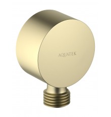 AQ2457BG шланговое подсоединение, шлиф. золото AQ2457BG