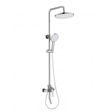 AQ2740CR ЛУГАНО душевая система (смеситель для ванны) 255 мм AQ2740CR