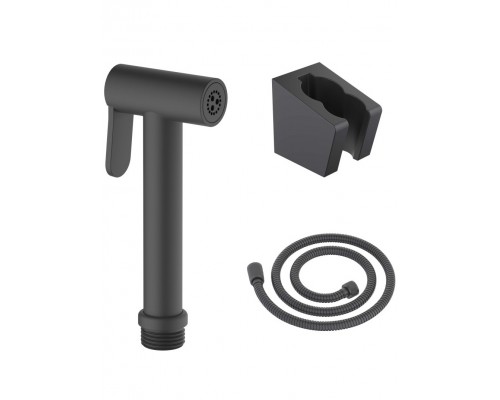 AQ2054MB гигиенический ручной душ со шлангом 120 см и держателем, матовый черный AQ2054MB