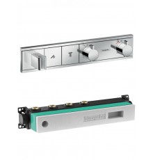 15355000S Set HG RainSelect термостатический смеситель для душа (15355000+15310180) 15355000S