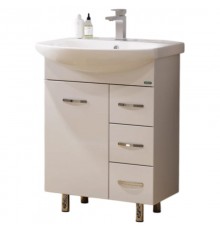 Тумба напольная Лагуна/3 + Умывальник ЛАГУНА 65 SET_Лагуна-3/Лагуна-65