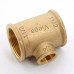 Тройник В бронза VIEGA 1"1/2х3/4"х1"1/2