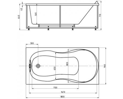 Мартиника 180 пустая без фр.экр. MAR180-0000053