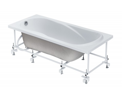 1.WH30.2.383 КАЛЕДОНИЯ 150х75 ванна акриловая прямоугольная белая 1.WH30.2.383