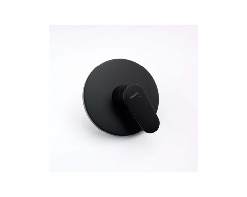 AQ1866MB НИКА смеситель для душа (внешняя и скрытая часть), матовый черный AQ1866MB