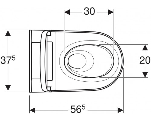 146.224.21.1 унитаз-биде AquaClean Sela NEW подвесной глянцевый хром 146.224.21.1