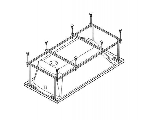 1.WH11.2.424 МОНАКО, ТЕНЕРИФЕ Mонтажный комплект 150 х70 1.WH11.2.424