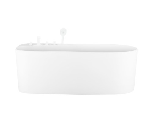 AQ-1115780 ПРИМА Ванна акриловая, отдельностоящая, 1700800580 В комплекте со сливом и ножками. Цвет белый глянцевый. AQ-1115780